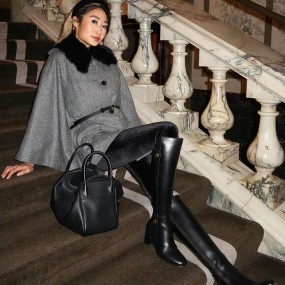 Commando Velvet Leggings in Indigo Purple - Picture 2 of 7